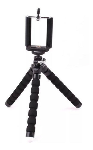 Spider Tripod Octopus 17 cm GoPro Cell Phone with Included Head 12
