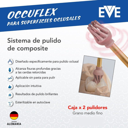 EVE Kit Pulido Composite Eve Polishing Occuflex X 2 Odontologia 1