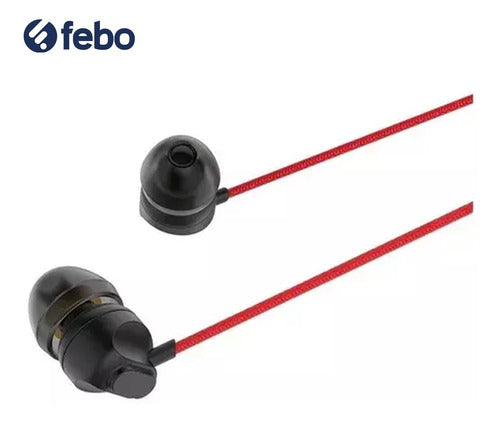 Somostel Auricular Manos Libres SMS-CS04 Con Jack 3.5mm Febo 2