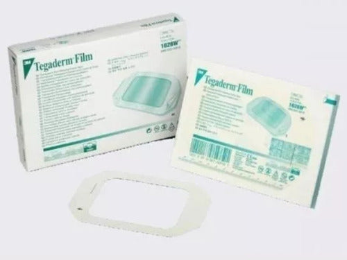 3M Transparent Adhesive Bandages 6x7cm Pack of 10 Units 0
