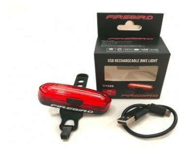 Rechargeable Fire Bird Rear Light for Bicycle USB New! 1