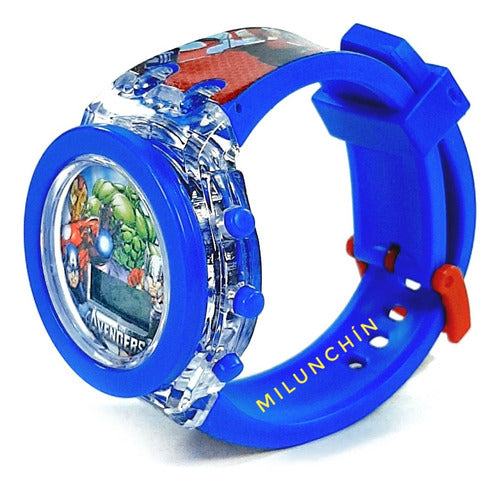 Heros Reloj Juguete C/ Luces Led Multicolores Paw Patrol Y Mas 1