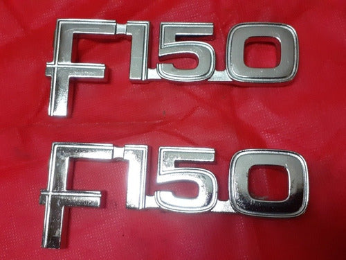 Set of 2 Ford F-150 83/89 Self-Adhesive Badges 1