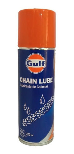 Gulf Chain Lube Lubricante Cadena De Moto X220 Cc.  Lubrione 0