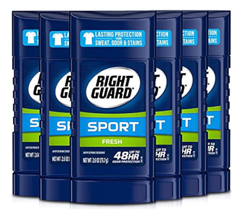 Antitranspirante Right Guard Sport Hasta 48hr, Fresh 2.6 Oz 0