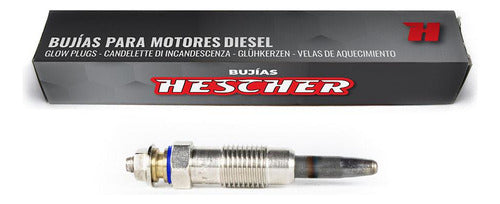 Hescher Preheating Glow Plug for Ssang Yong Musso 2.3 D 2.3 OM 601 0