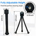 Wildhd Tripod Para Camara Flexible Ajustable Aluminio Negro 1