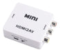 LMD-ELECTRONICA HDMI to AV RCA Signal Converter Adapter 1