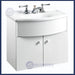 Amube Vanitory Roma 50cm Wall-Mounted Melamine with 3-Hole Basin 5