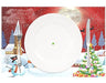 Naanle Winter Holdiay Placemat Set De 6, Arbol De Navidad M 1