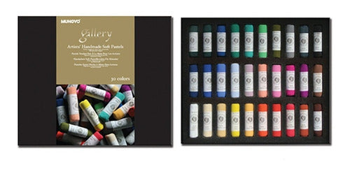 Mungyo Handmade Pastel Chalks - 30 Colors for Artists 0