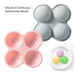 Mamme Mart Silicone Semi-Sphere Mold for Chocolate, Soap, and Candles 2