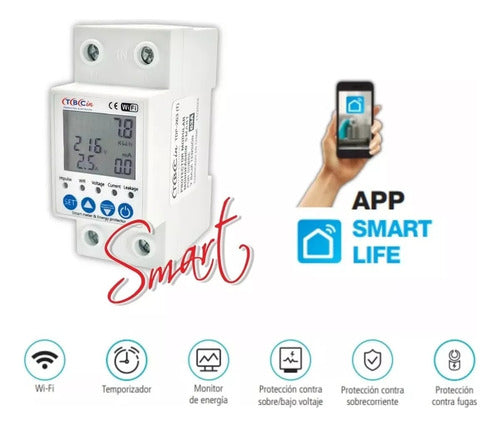 TBCin Protector Modular Smart Monofásico Tdp-263T 2