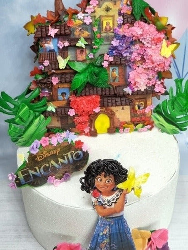 Encanto Maribel Con Madrigal Semiplano Y Detalles 3d Torta 1