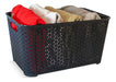 Plastic Rattan Organizer Basket Medium Size by Colombraro 0