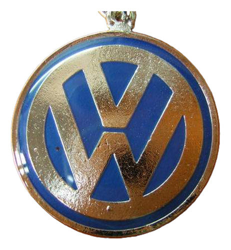 Volkswagen - New Enamelled Metal Keychain Badge 0