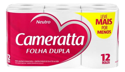 Papel Higiénico Camerata Premium  Funda 96 Rollos X30mts C/u 1