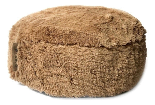 Huella Puff Para Perros Moscú 70x25cm Talle 4 Circular 1