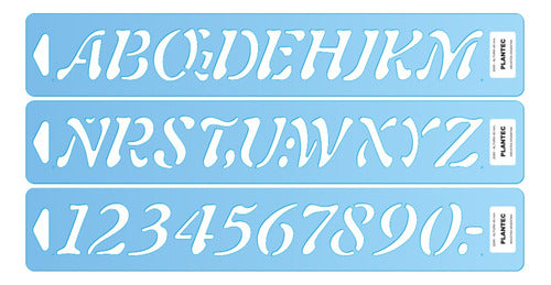 Plantec Letras Y Numeros Art Style En Pvc 20 Mm 12320 0