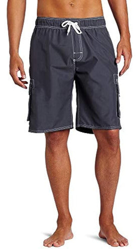 Kanu Surf Men's Barracuda Trunk, Charcoal 0