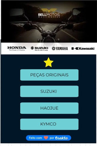 Reparo Borracha Caliper Pinça Freio Yes 125 En125 4