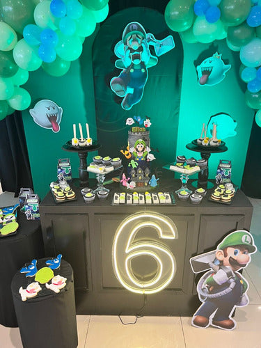 Customized Luigi Mansion Candy Bar for Event Decoration 2