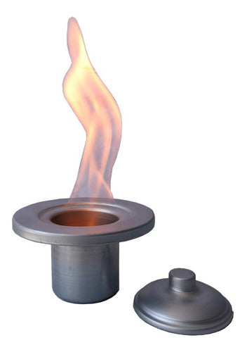 Set of 10 Ethanol Ethyl Alcohol Burners with Ceramic Fiber - Indoor & Outdoor Use 0