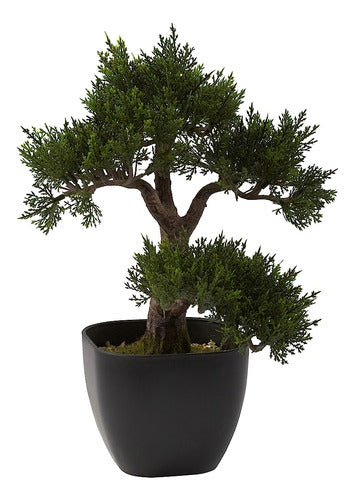 Nearly Natural Cédar Bonsai Artificial Tree 4966, 15 Inches 0