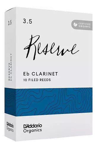 Cañas Daddario Woodwinds Reserve Clarinete Eb 3.5 Pack X10 0