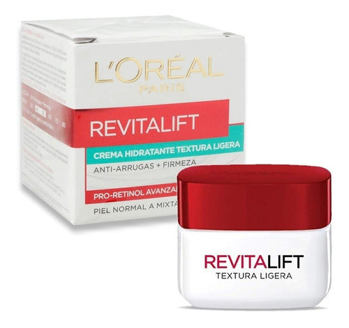 Crema Hidratante Textura Ligera Loreal 0