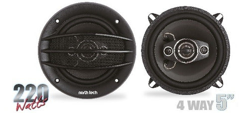 North Tech Ntca04c 5 4 Vias Car Speaker 1