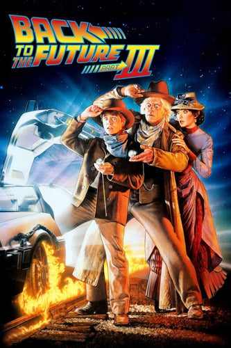 Movie Posters Back to the Future Canvas Films 120x80 cm 13