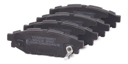 Lpr Subaru Impreza Legacy Rear Brake Pads 0