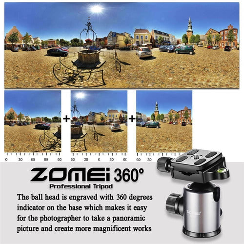 Zomei Z818 Lightweight Aluminum Tripod Monopod 360 5