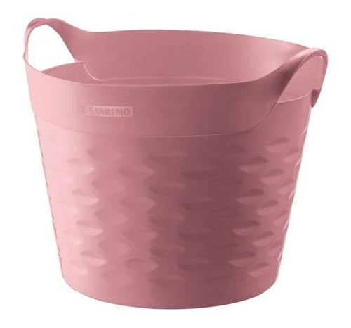 Moolti Pink Plastic Organizer Basket 20 L 0