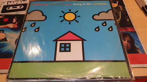 Clubhouse Feat Carl Living In The Sunshine Vinilo Maxi Uk 0