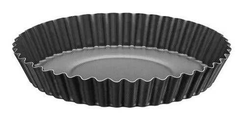 Tramontina Teflon Fluted Cake Pan 24 Cm 1