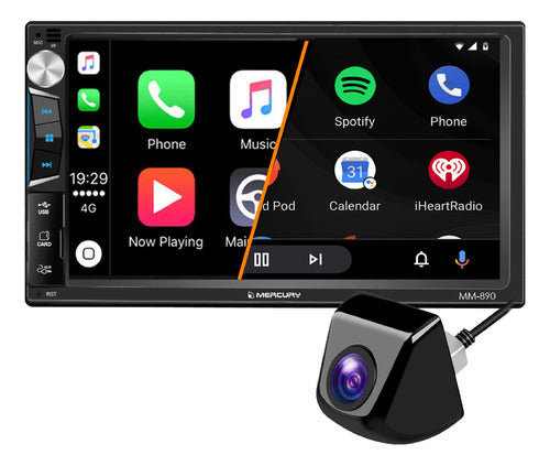 Mercury Combo Car Play Screen + Parking Camera 0