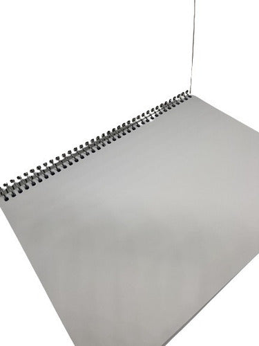 Caderno Sketchbook Kraf Merci Folhas Brancas 40 Folhas 180g. 1