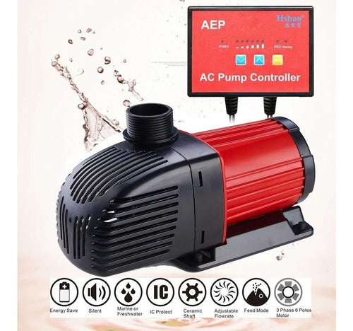 Bomba Submersa Hsbao Aep-4000 4000l/h Fontes Lagos 35w 220v 2