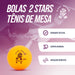 Bolas Tênis De Mesa 2 Estrelas 06und  Giant Dragon - La 5