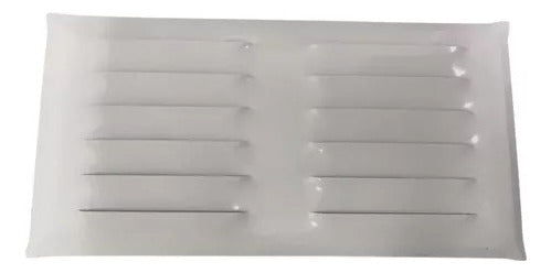 Reja Rejilla De Ventilacion 15x30 Chapa Para Amurar Pack X20 2