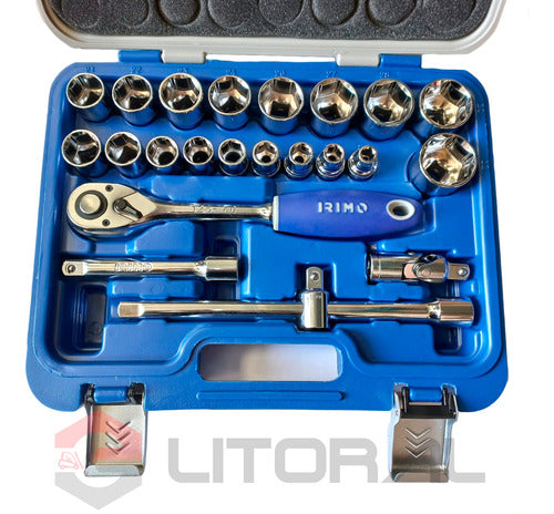 Irimo 1/2'' Socket Set 23 Pieces 1