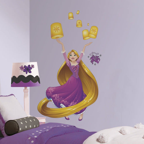 RoomMates Vinyl Wall Decor [1ehfhsi0] Disney Princess Rapunzel 0