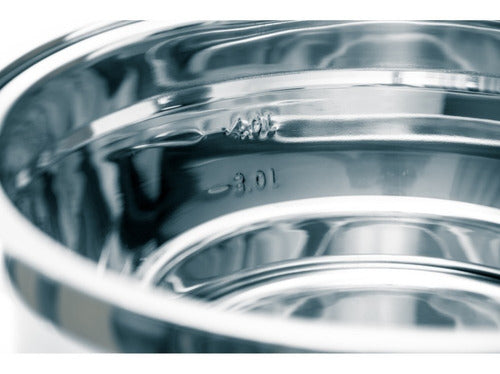 Tigela Bowl Aço Inox 30cm Profissional Fundo Multiuso 4