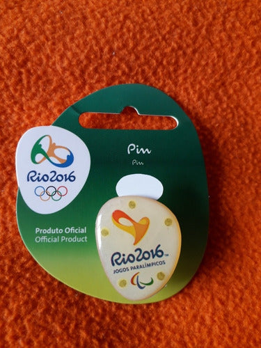 Official Rio 2016 Olympic Games Light-Up Pin 2