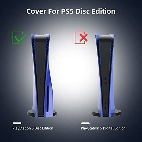 Nexigo Repuesto Carcasa Para Playstation 5 Edicion Con Disco Azul 1