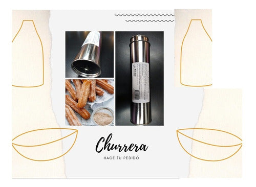 Churrera Manual Familiar Aluminio Maquina De Churros Hogar 0