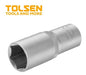 Tubo Bocallave Hexg Largo 22 Mm Encastre De 1/2 Tolsen 16572 0