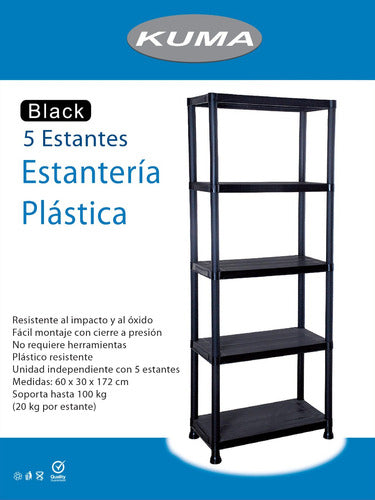 Kuma Rinasol Plastic Shelf 20kg Per Level 1